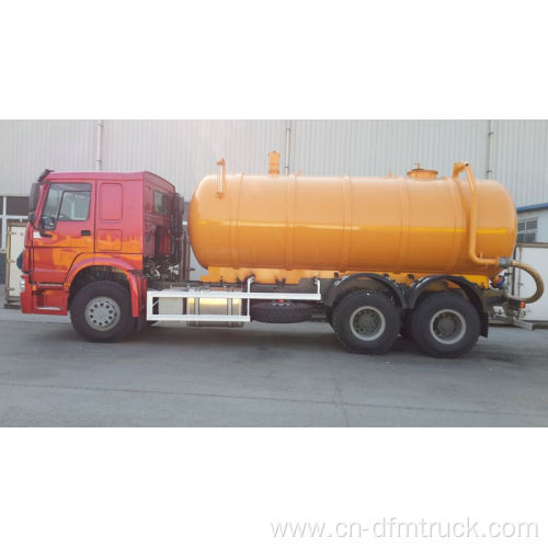 SINOTRUK HOWO 6x4  sewage suction truck